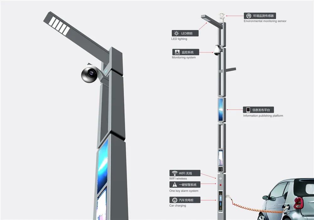 Smart led street light